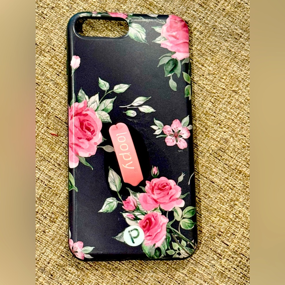 Loopy Case For I-Phone 6, 7, and 8 Plus Floral iPhone Case